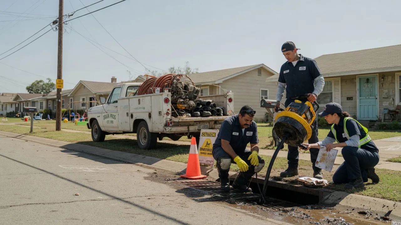 Drain Cleaning in Presidio, TX near me